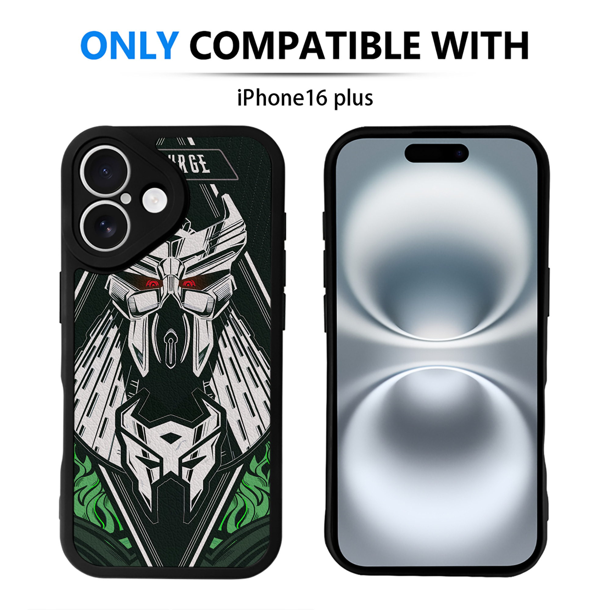 （画像用） Transformers トランスフォーマー 【iPhone 16シリーズ対応】シリコンスマホケース（レザー調） 材質：シリコン
